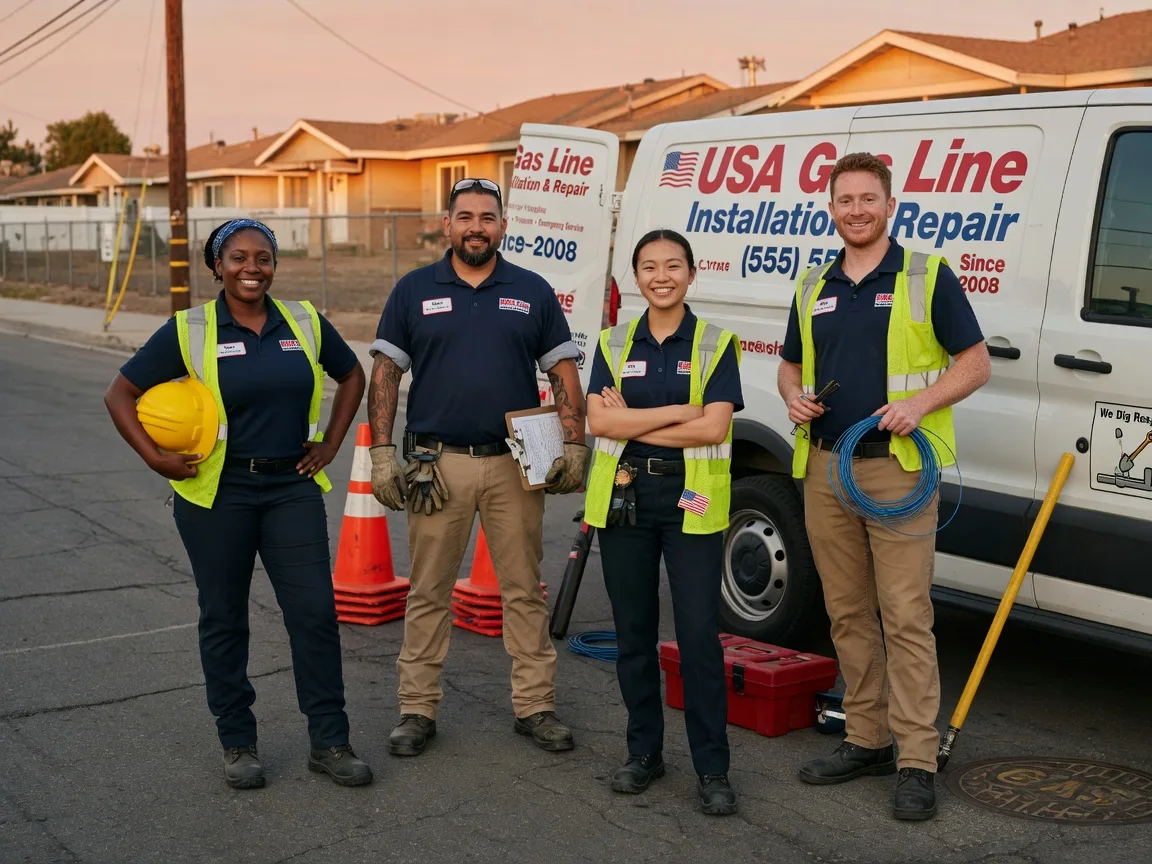 Gas Line Installation company in Minden, IA